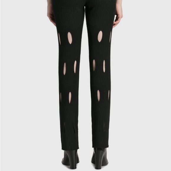 NWT TheOpen Product Cut Out Knit Pants - Picture 4 of 7